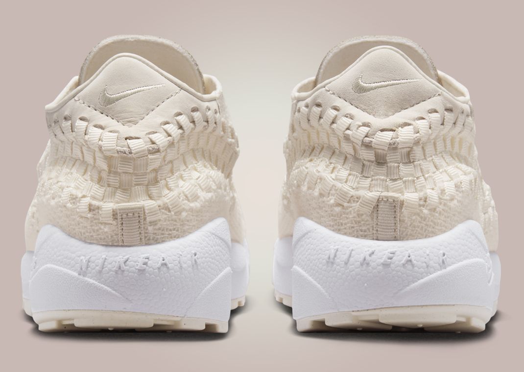 Nike Air Footscape Woven Phantom Light Bone Heel
