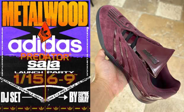 Metalwood Studio is helping adidas Remix the Predator Sala for Skateboarding and Golf