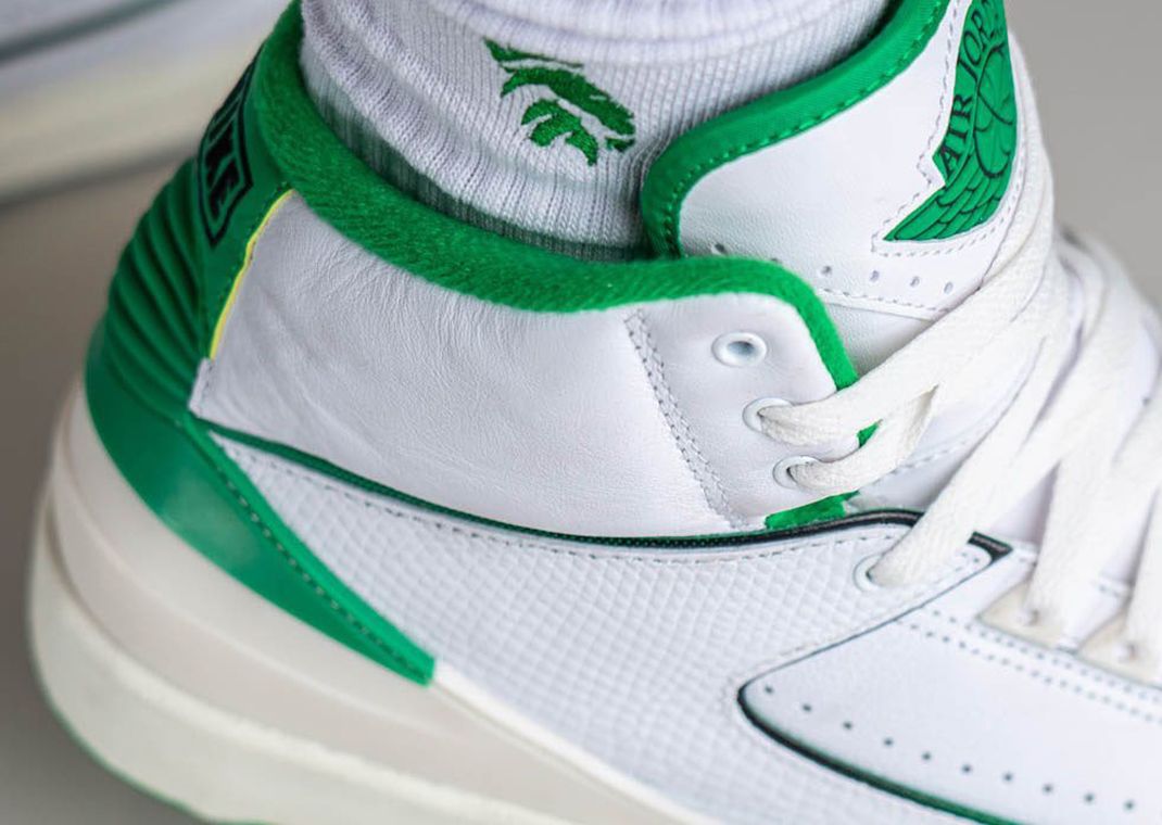 Lucky Green Accents This Air Jordan 2
