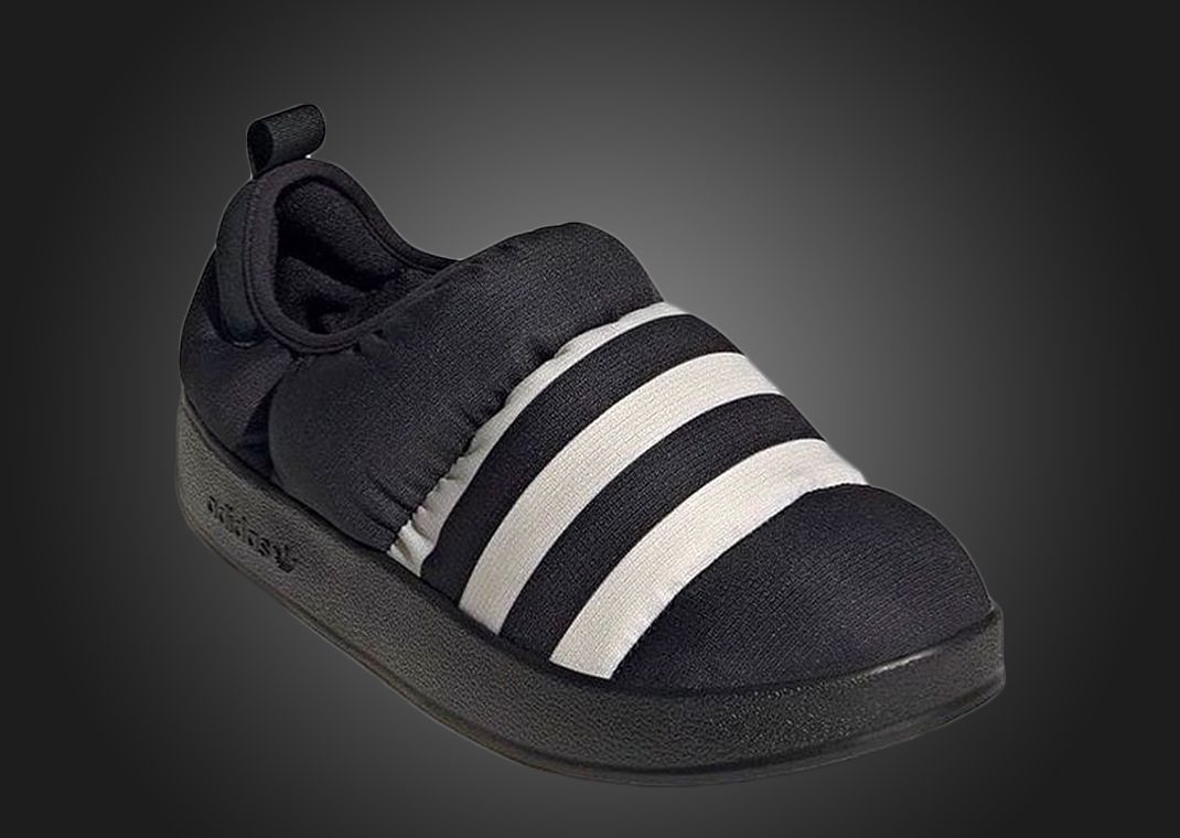 adidas Puffylette Black White