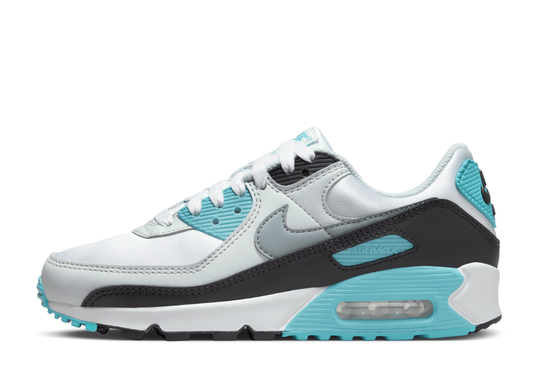 Nike Air Max 90 White Teal Nebula Lateral