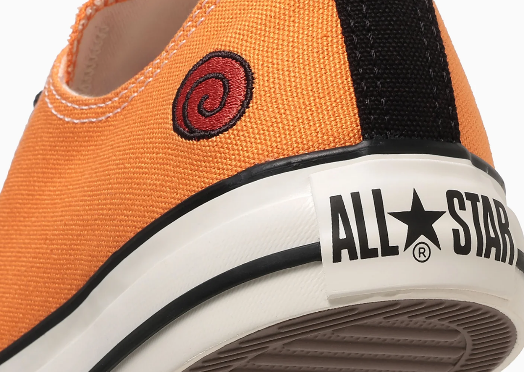Naruto x Converse Chuck Taylor Ox Naruto Uzumaki - Heel Detail