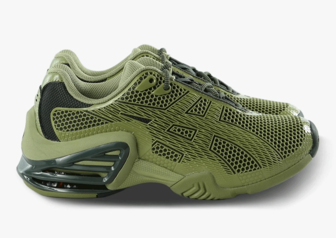 Kiko Kostadinov x Asics Novalis Gel-Teremoa II Mosstone - Lateral