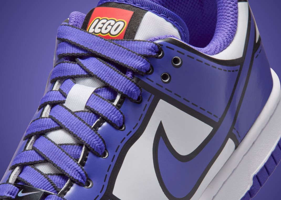 LEGO x Nike Dunk Low White Bright Concord (GS)