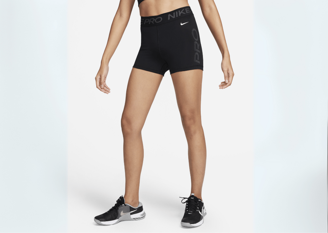 Nike Pro Women's Mid-Rise 3" Graphic Shorts