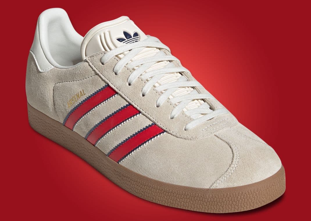 The Arsenal x adidas Gazelle Terrace is Available Now 