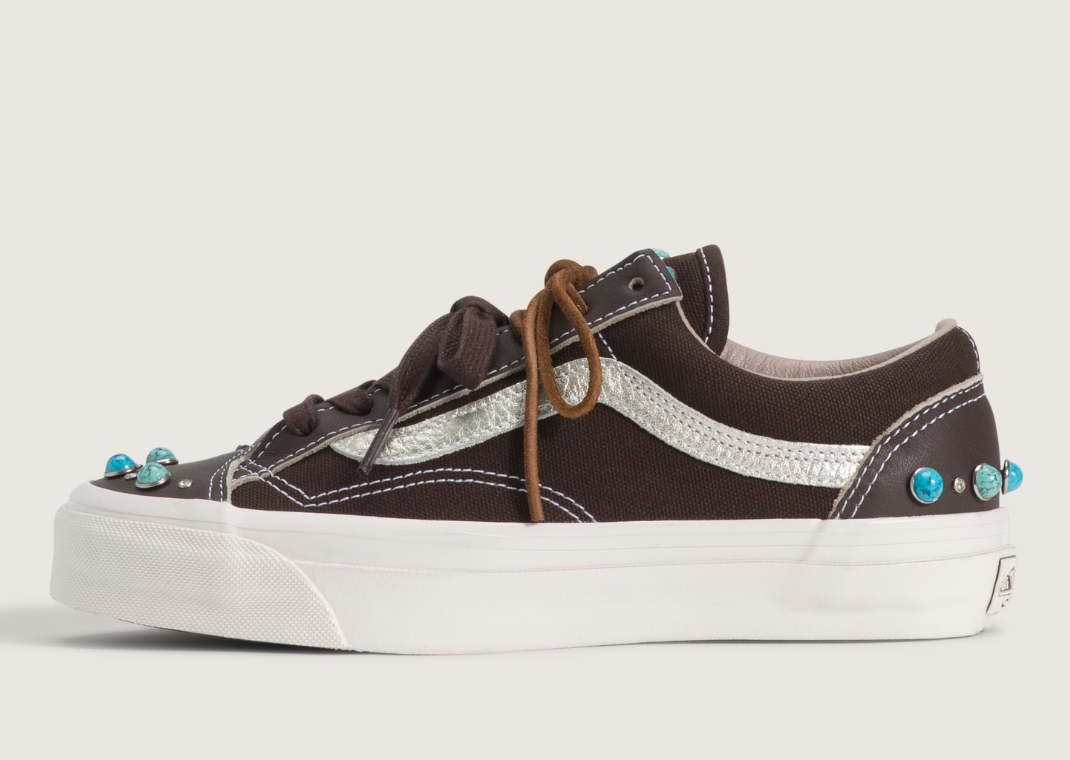 Vans Old Skool 36 Gemstone Mushroom Brown - Lateral