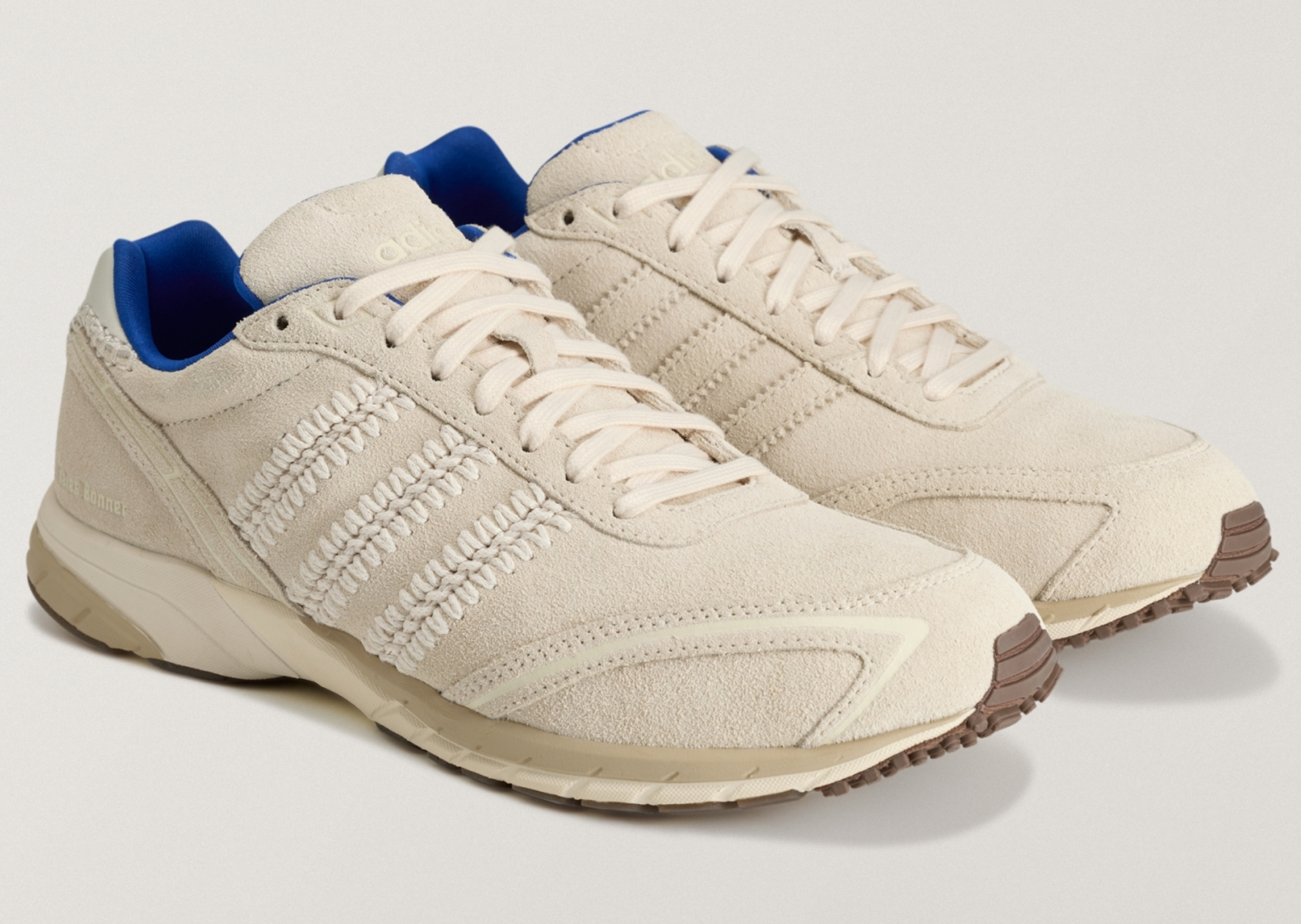 Wales Bonner x adidas Adizero Adios Wonder White - Angle