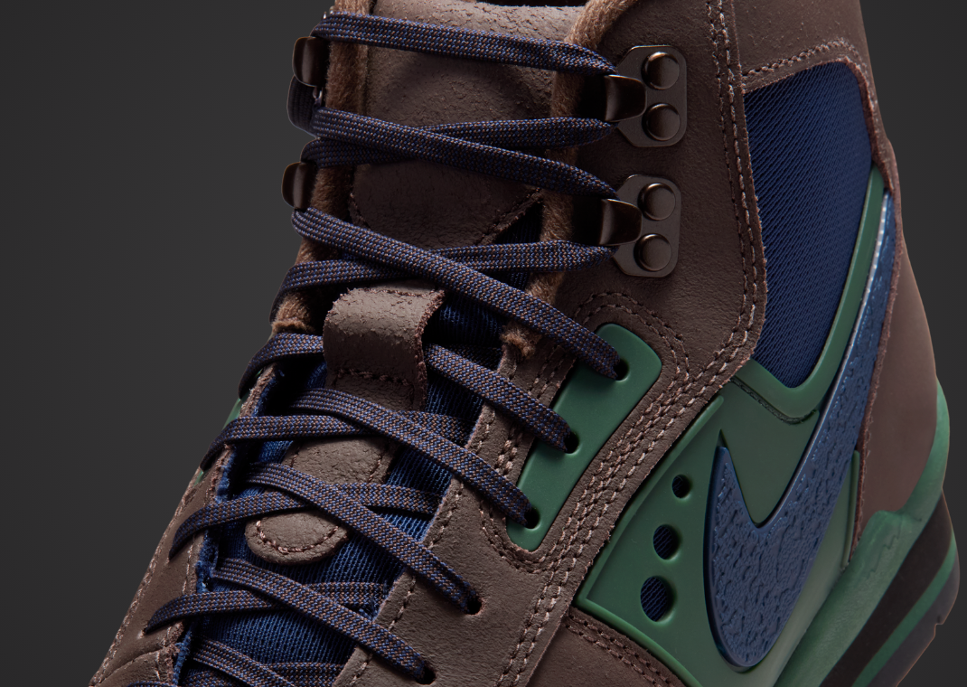 Nike Baltoro Baroque Brown Midnight Green - Detail