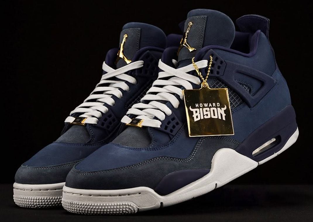 Air Jordan 4 Retro Howard Bisons First Class PE