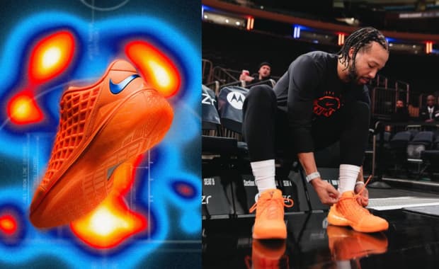 Jalen Brunson x Nike Kobe 3 Protro PE Arancia