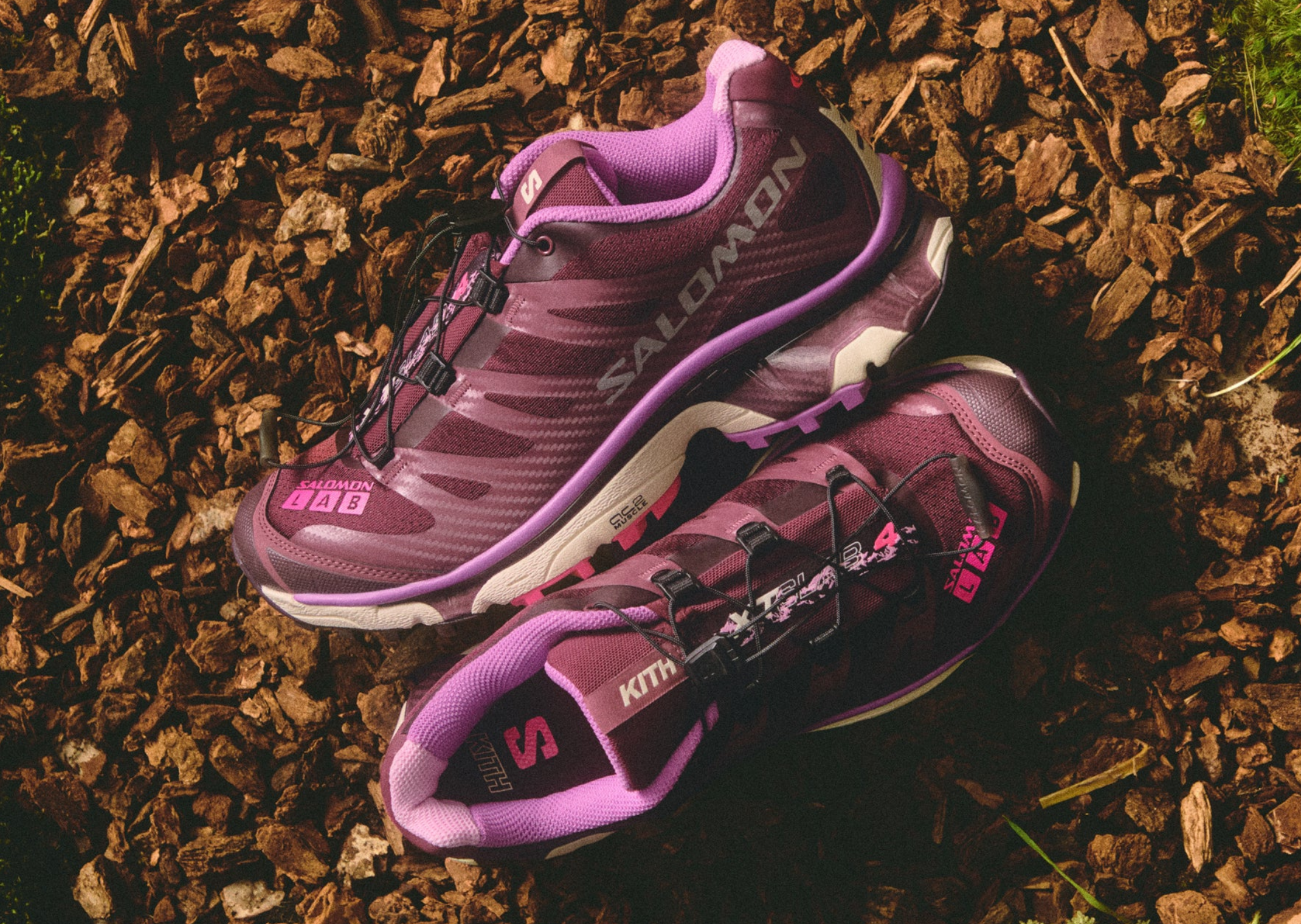 Kith x Salomon XT-4 OG Maroon