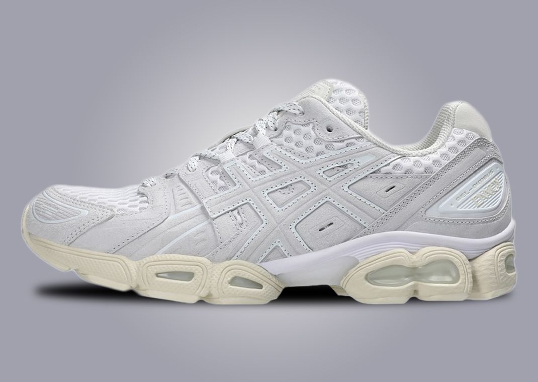 The Ennoy Professional x Asics Gel-Nimbus 9 White Lateral Right