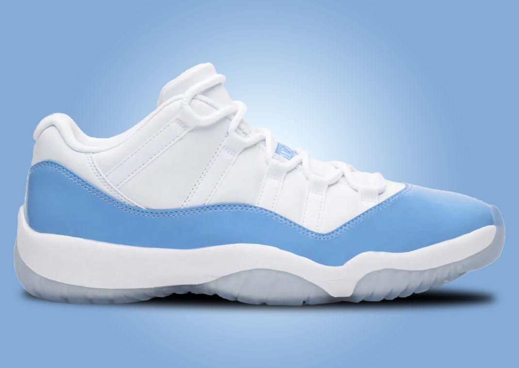 The Air Jordan 11 Retro Low White University Blue Returns