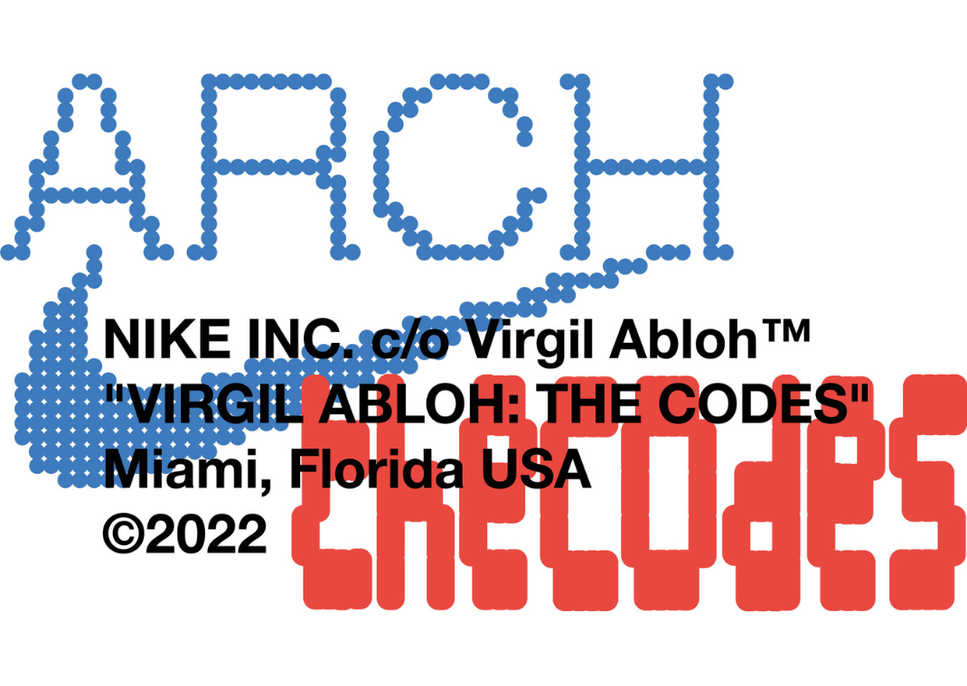 Virgil Abloh: The Codes c/o Architecture Poster