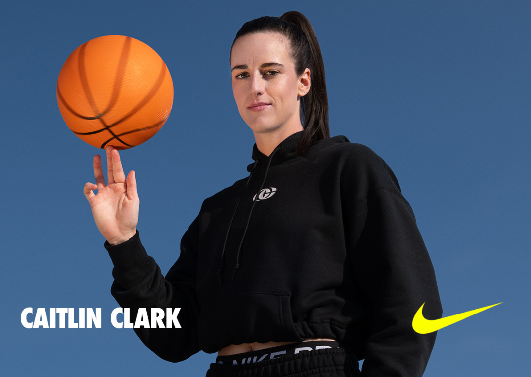Caitlin Clark Nike From Anywhere Campaign