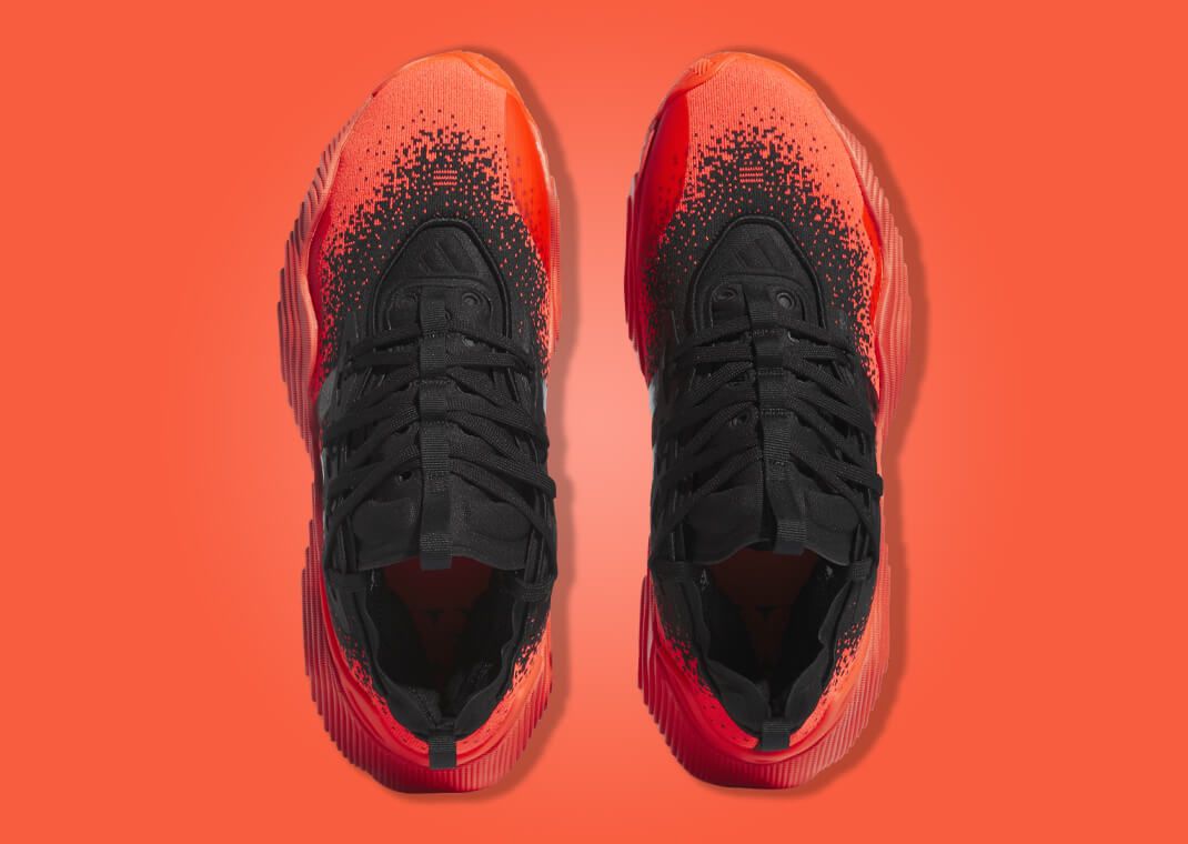 adidas Trae Young 3 Core Black Solar Red Top