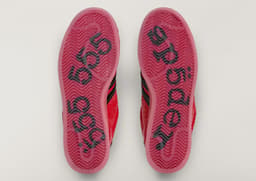 Sp5der x adidas Superstar Red - Bottom