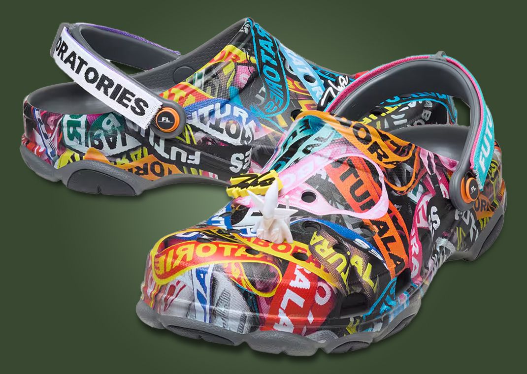 Futura Laboratories x Crocs All-Terrain Clog Angle