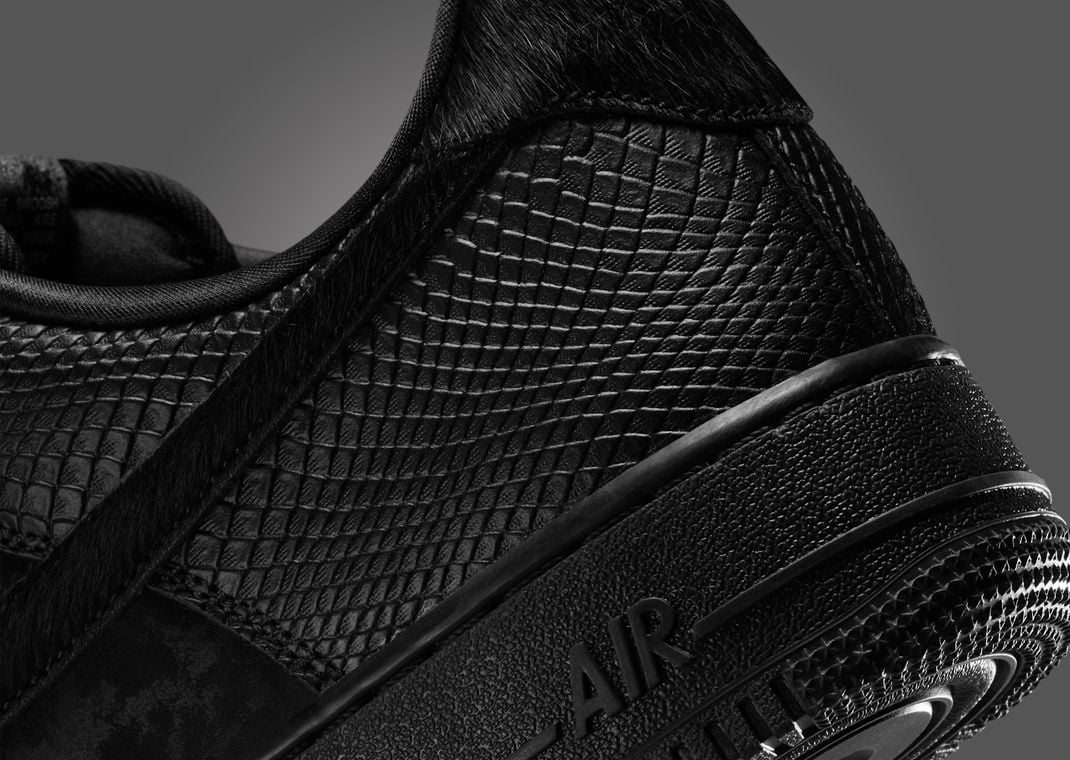 Nike Air Force 1 Low Luxe Pony Hair Snake Skin