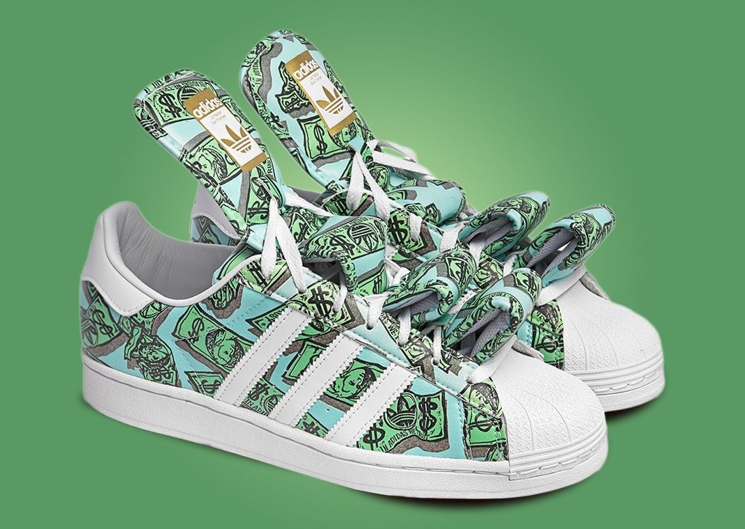 Jeremy Scott x adidas Superstar Money