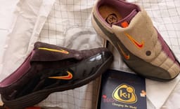 Take a Closer Look at the Kids of Immigrants x Nike Total 90 Mule Two-Pack