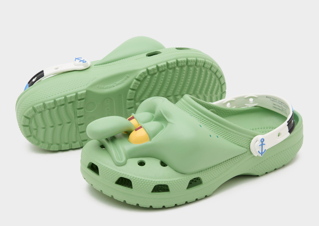 SpongeBob x Crocs Classic Clog - Squidward - Angle