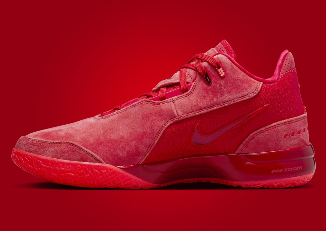 Nike LeBron NXXT Gen AMPD Red October Medial
