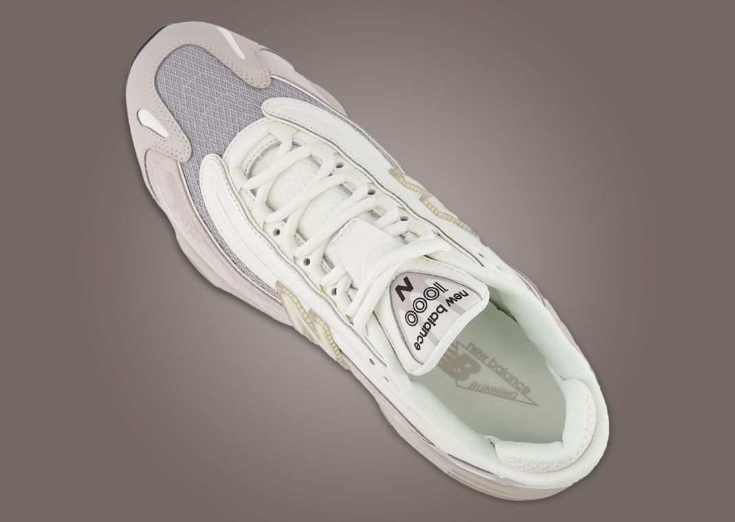 New Balance 1000 Grey Cream Top