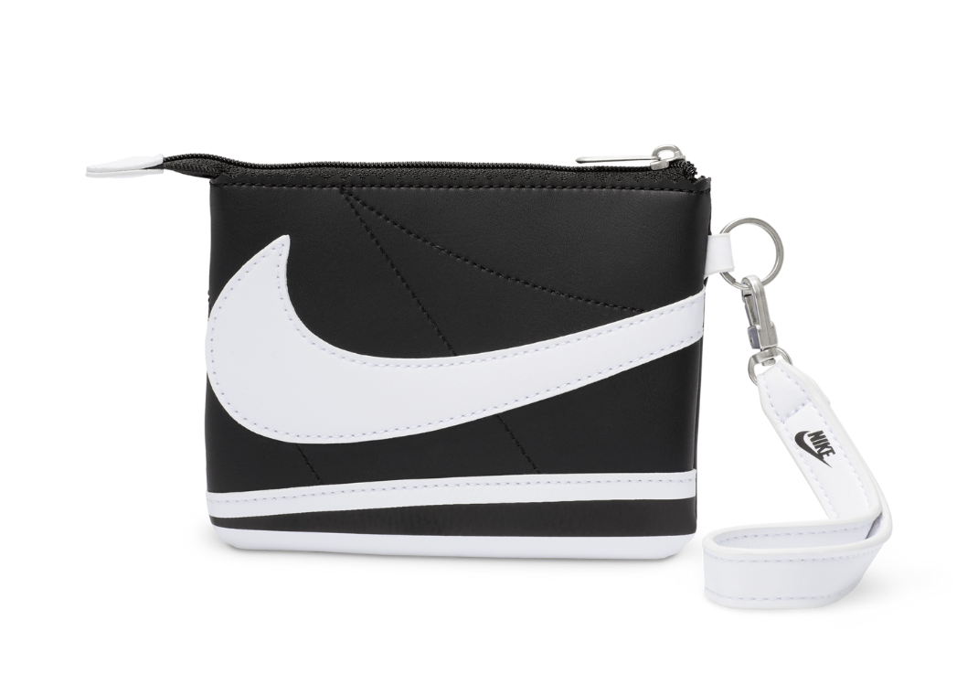 Nike Icon Cortez Wristlet Black White