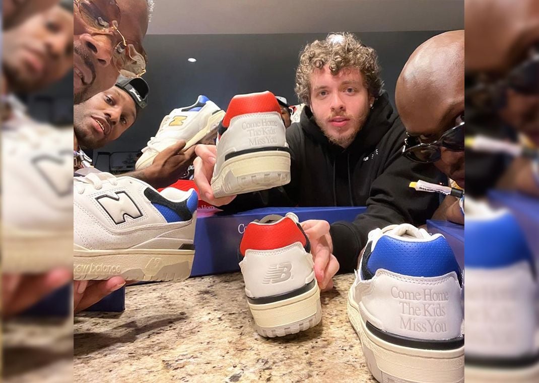 Jack Harlow x New Balance 550 "Come Home The Kids Miss You" Pack