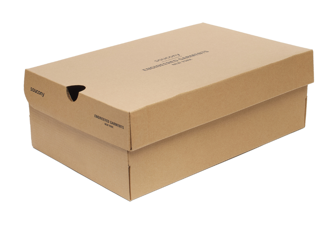 Engineered Garments x Saucony Shadow Original Black - Box