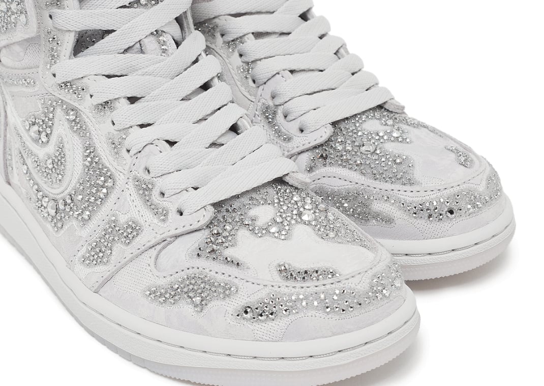 Swarovski x Air Jordan 1 Retro High OG Vast Grey (W)