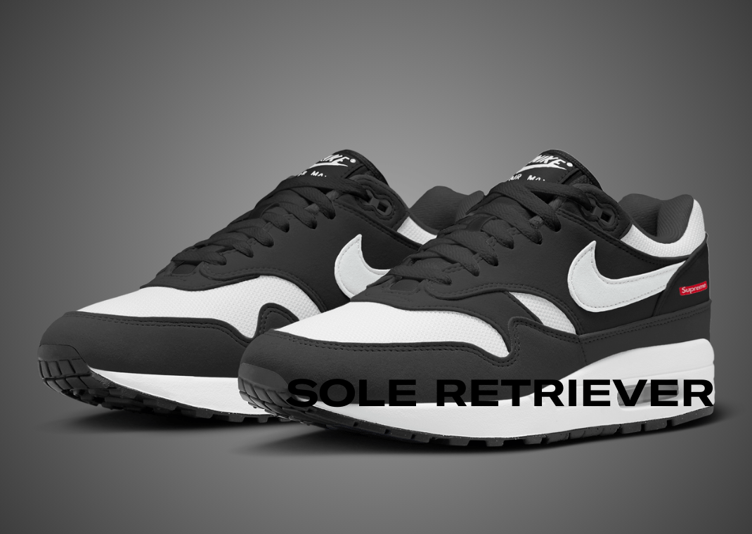 Supreme x Nike Air Max 1 '87 SP Black White