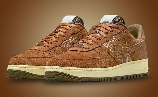 Nike Gives The Air Force 1 Low NAI-KE A Shaggy Flax Makeover