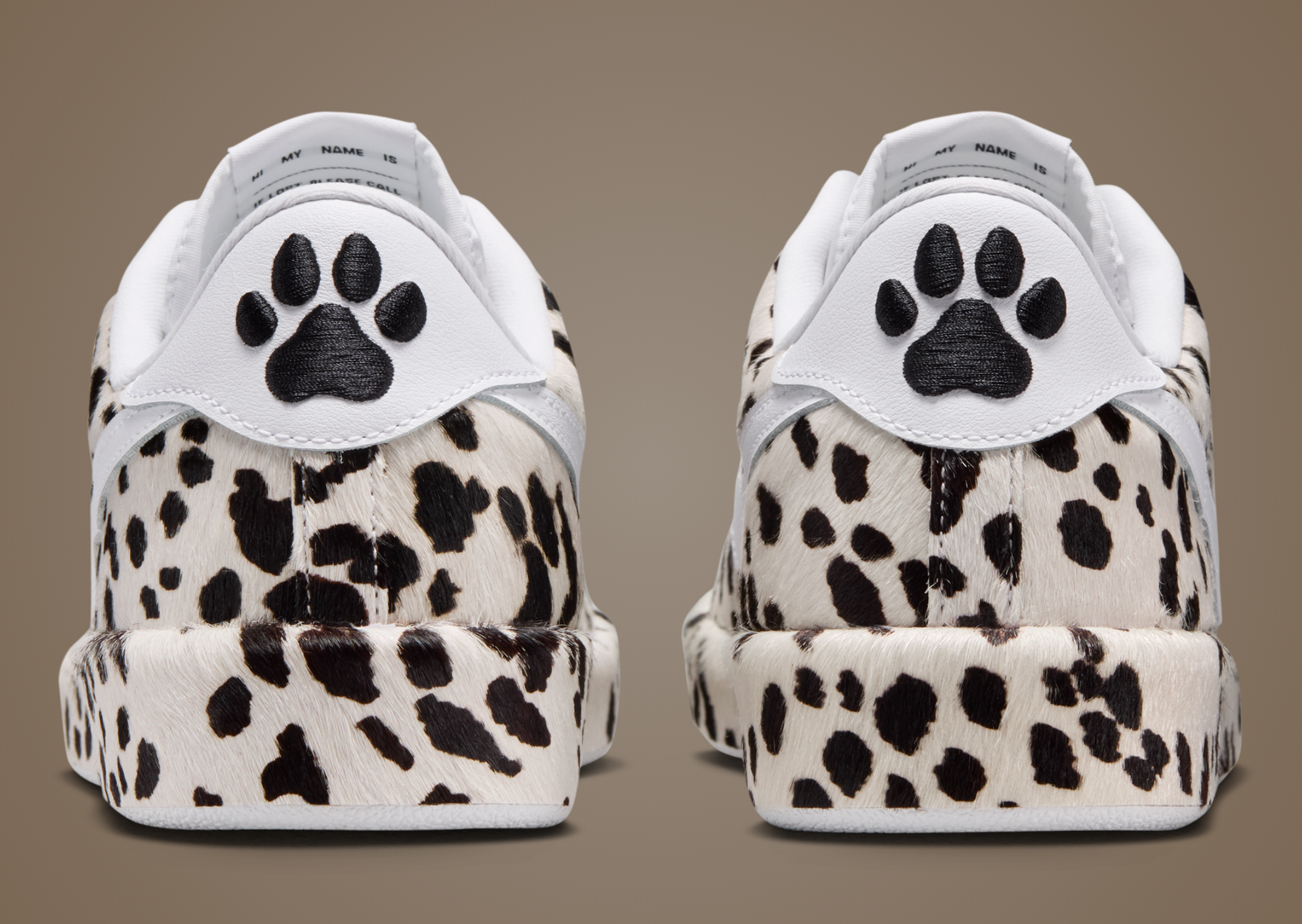 Nike Tennis Classic Chew Dog Dalmatian - Back