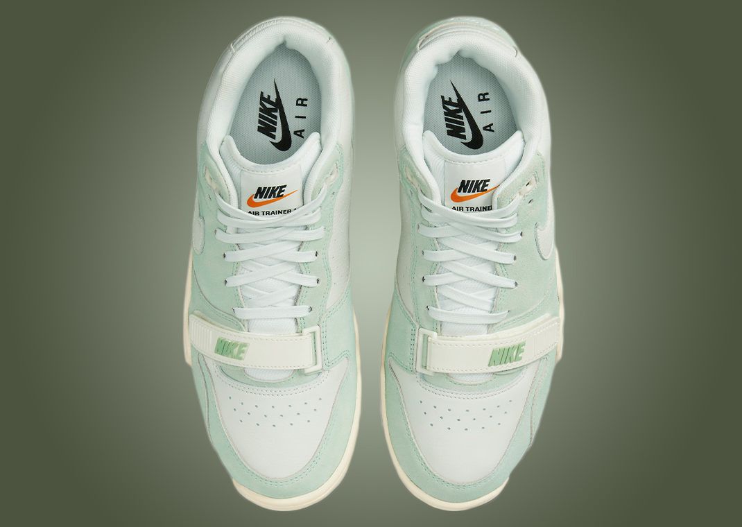 The Nike Air Trainer 1 Appears In Enamel Green