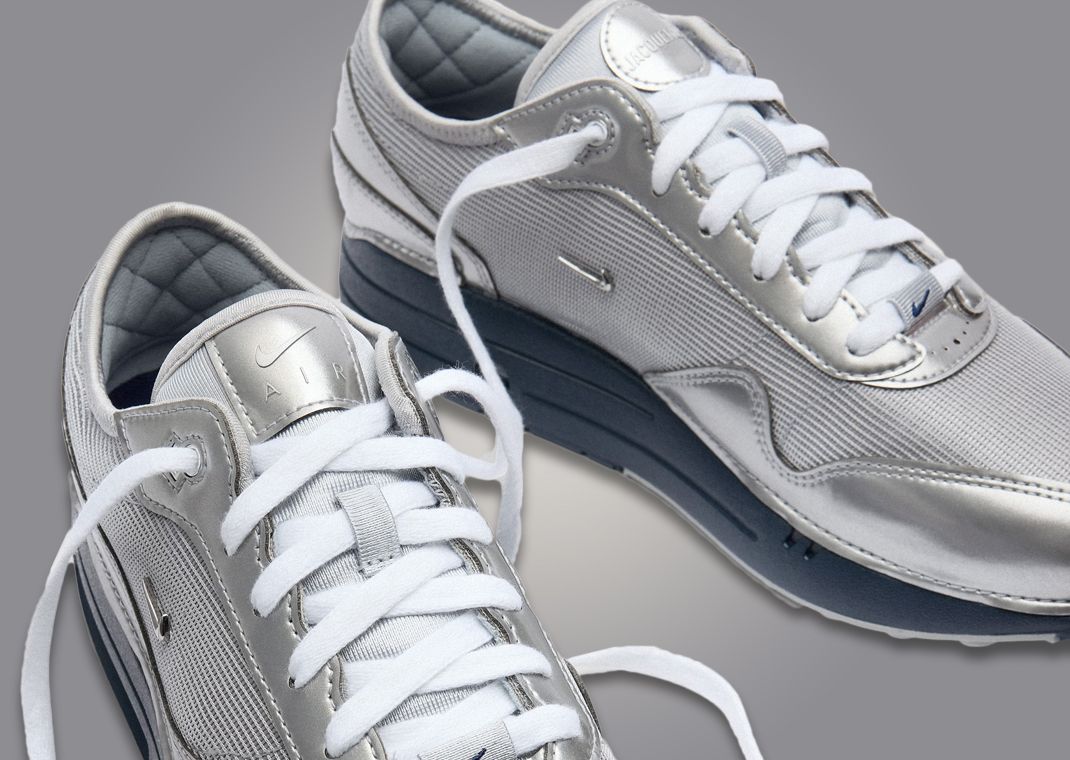 Jacquemus x Nike Air Max 1 '86 OG Metallic Silver (W) Detail