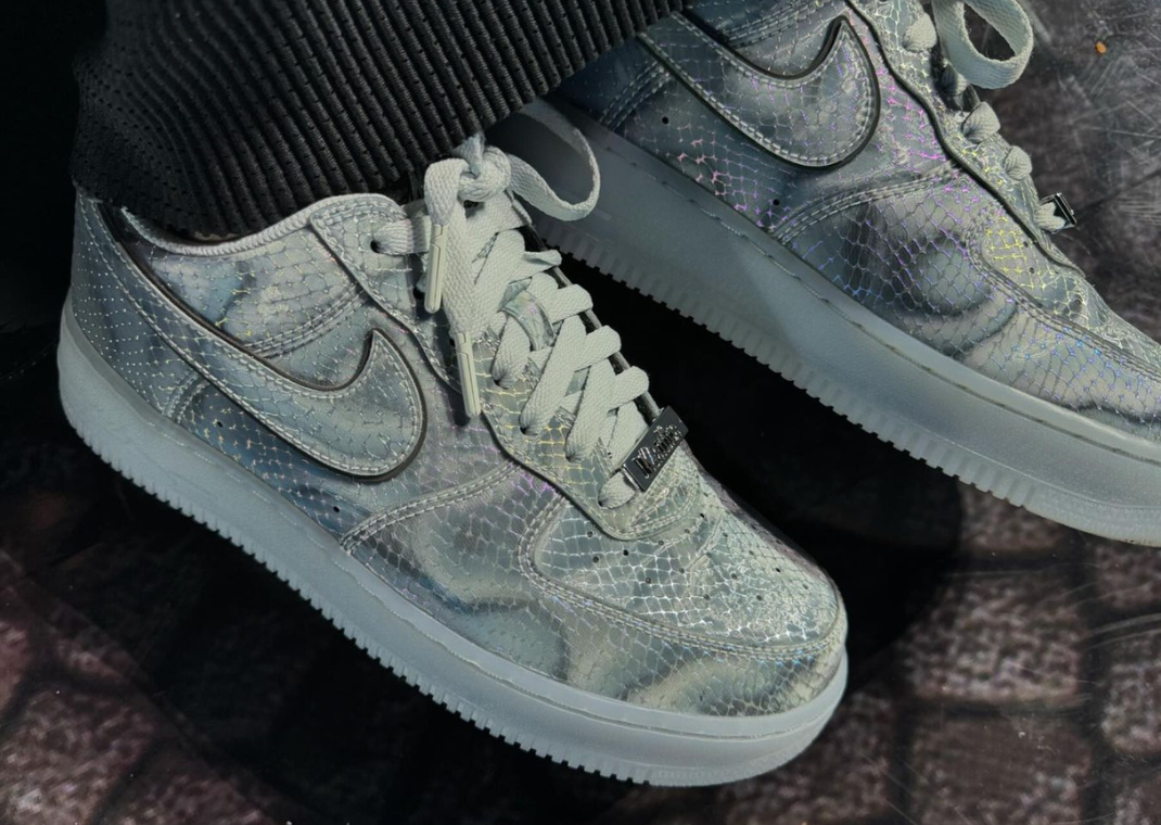 Nike Kobe Air Force 1 Low Snakeskin worn by Vanessa Bryant