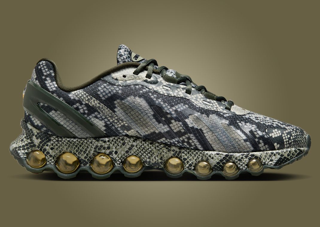 Nike Air Max DN8 Snakeskin Cargo Khaki Lateral