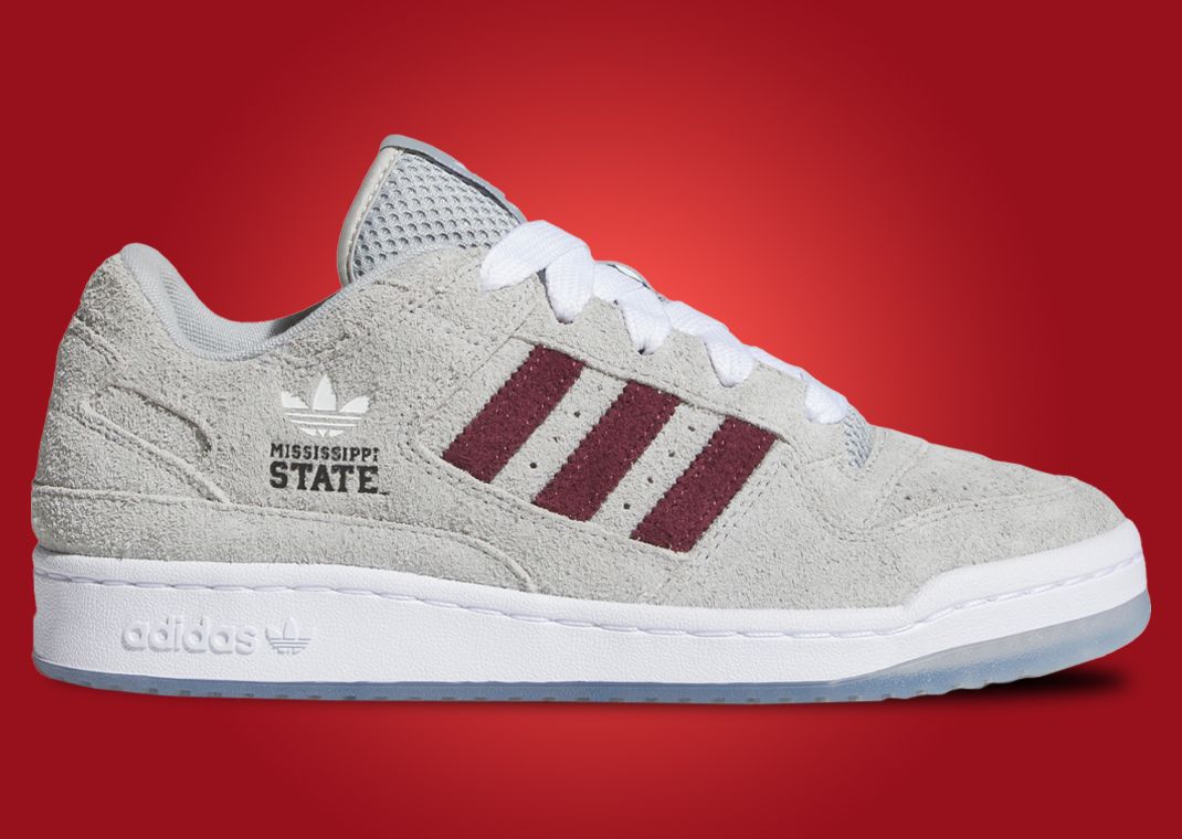 adidas Forum Low Mississippi State - Lateral
