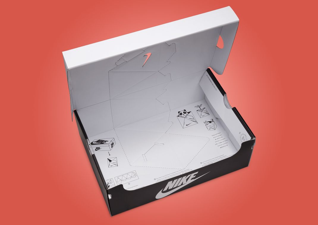 Nike Dunk Low Panda-Monium Green Curry Packaging