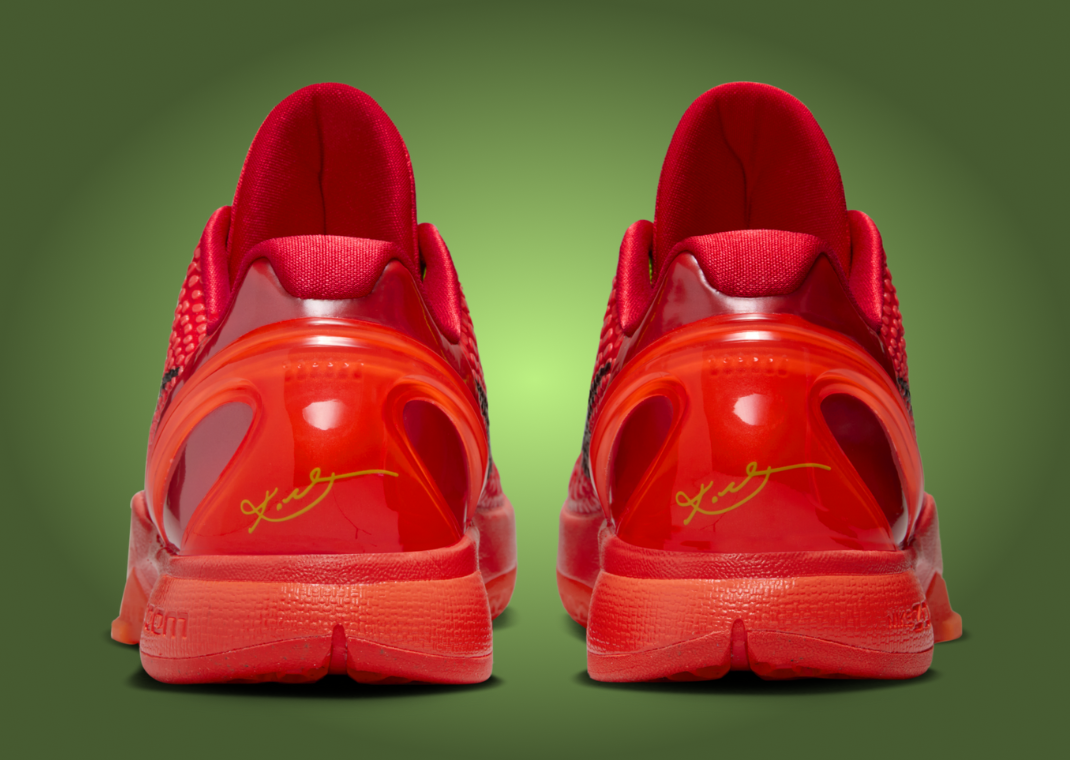 Nike Kobe 6 Protro Reverse Grinch Heel