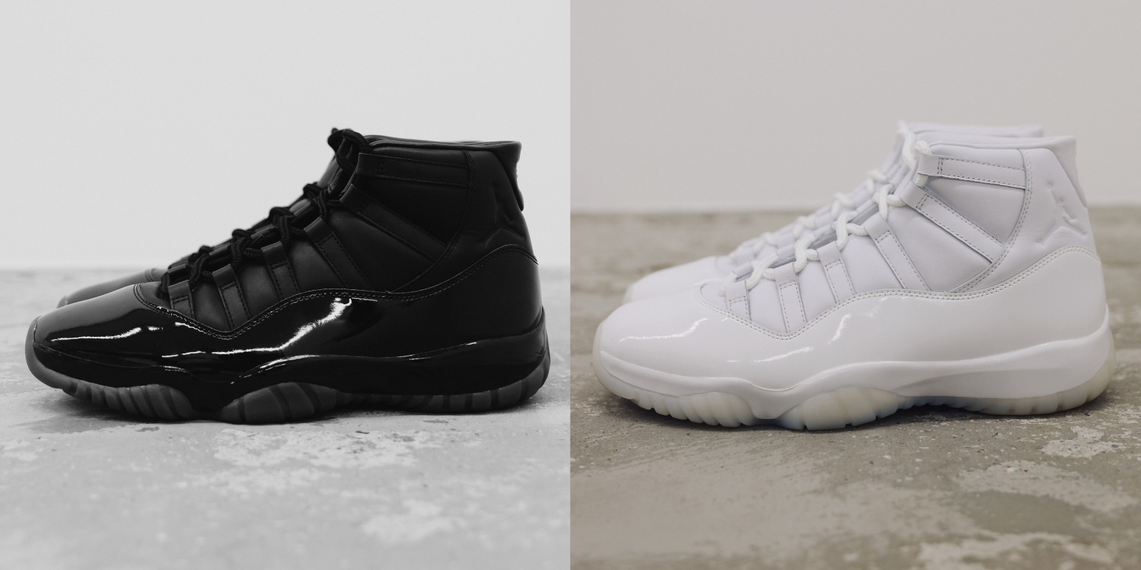 The COMME des GARÇONS Homme Plus x Air Jordan 11 Retro Pack Releases September 5