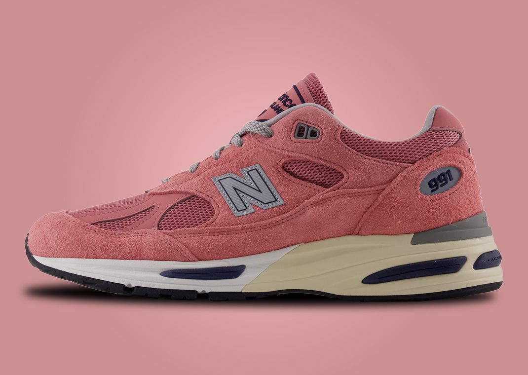 New Balance 991v2 Made in UK Brandied Apricot Lateral