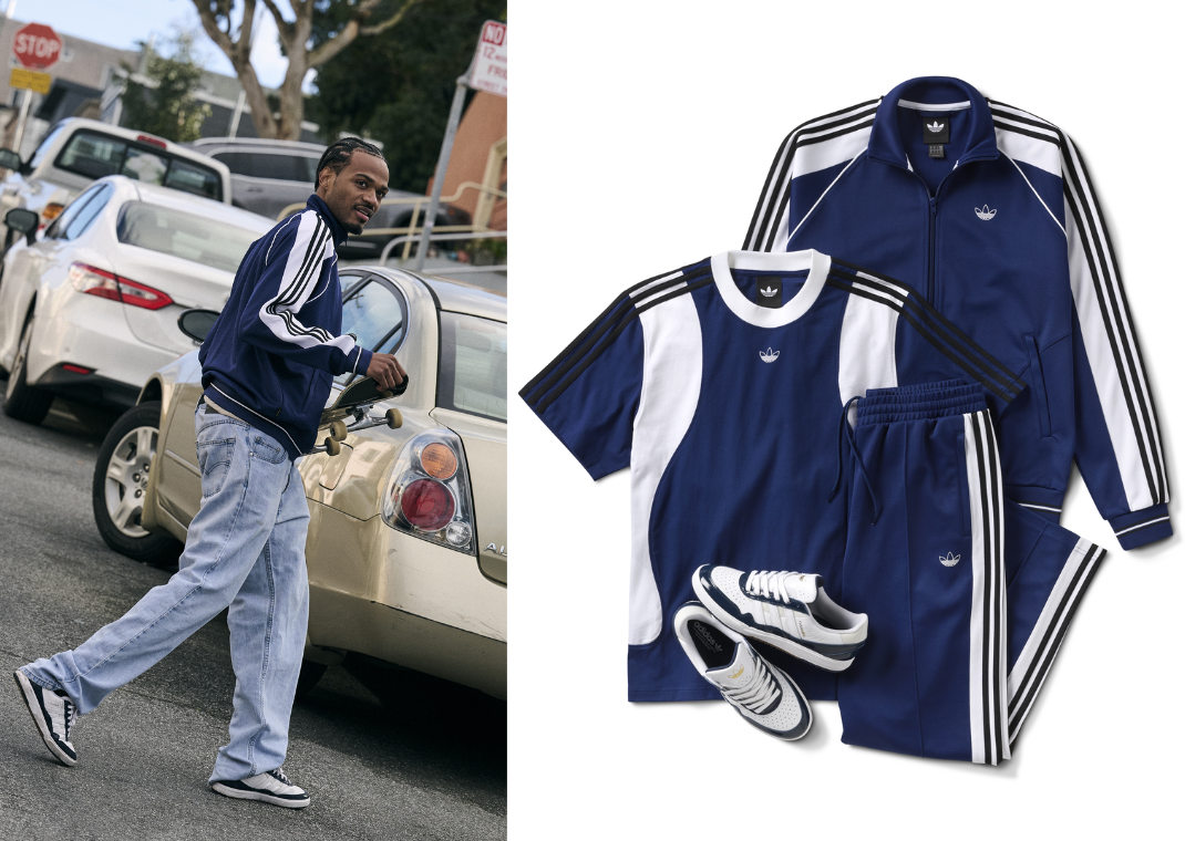 Tyshawn Jones wearing his upcoming adidas collection