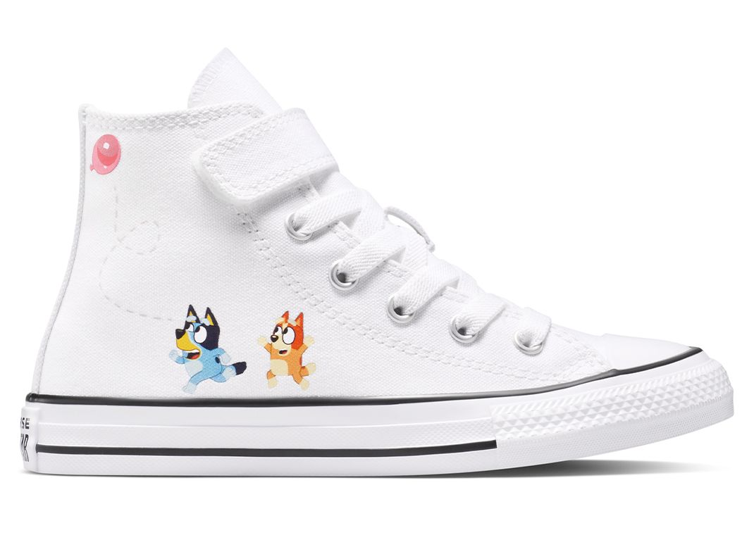 Bluey x Converse Chuck Taylor All-Star Easy-On White (TD) Detail