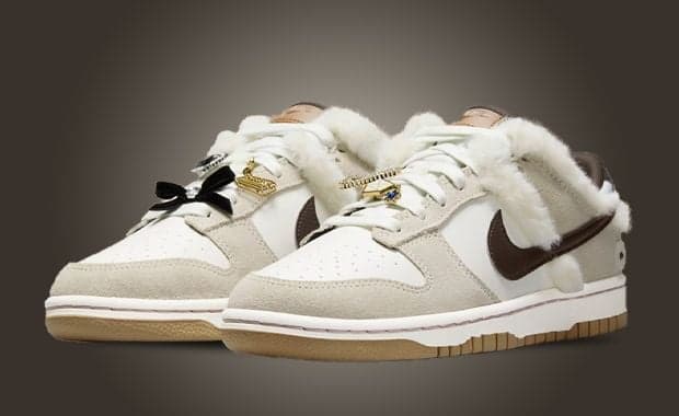 Get Ready To Turn Heads This Season With The Nike Dunk Low Fur & Bling