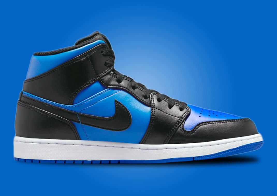 The Jordan 1 Mid Black Royal Blue Releases In September