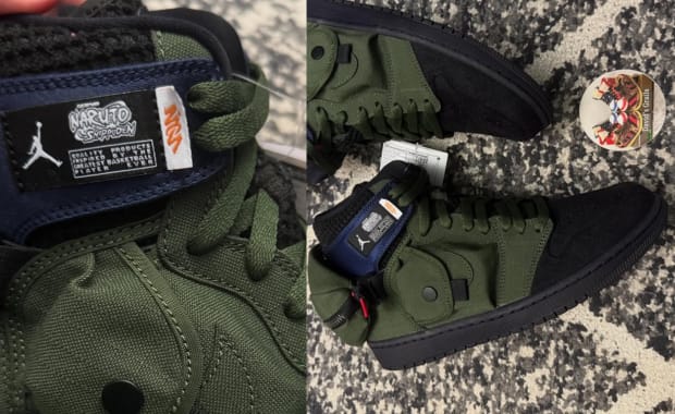 Zion Williamson’s Naruto Jordan Collab Almost Included This Kakashi Hatake Jordan 1 High Utility Stash